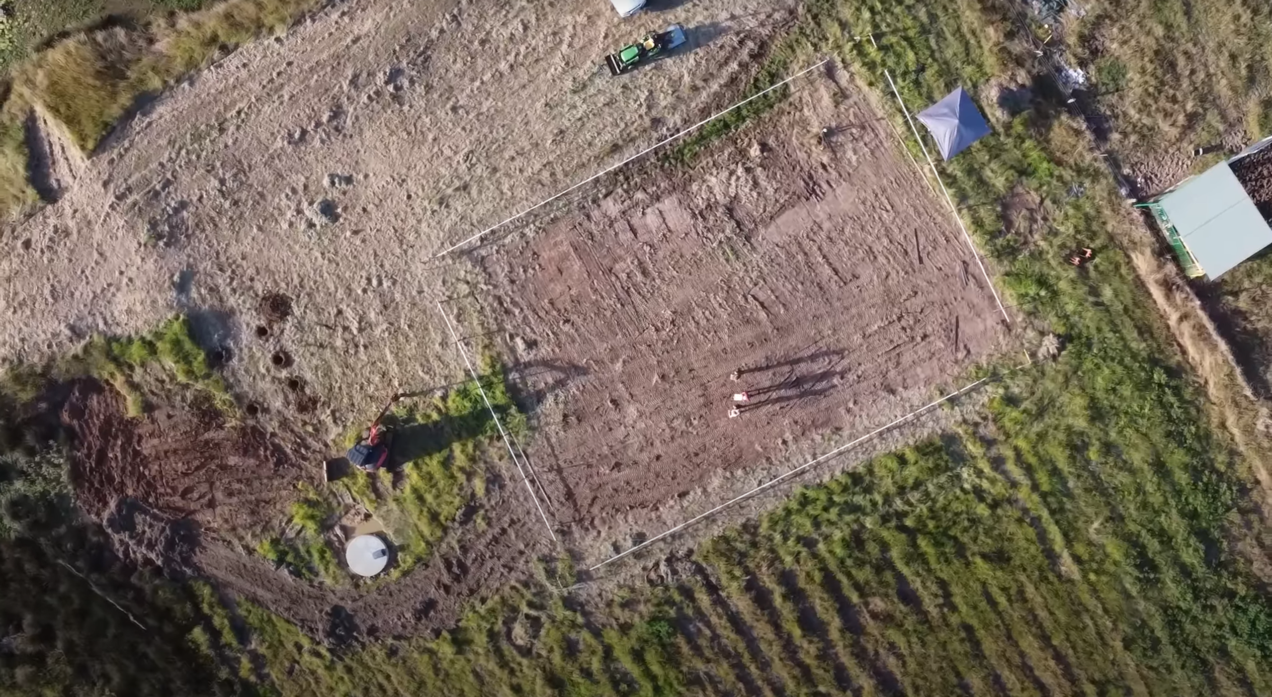 Tractor work on the homestead